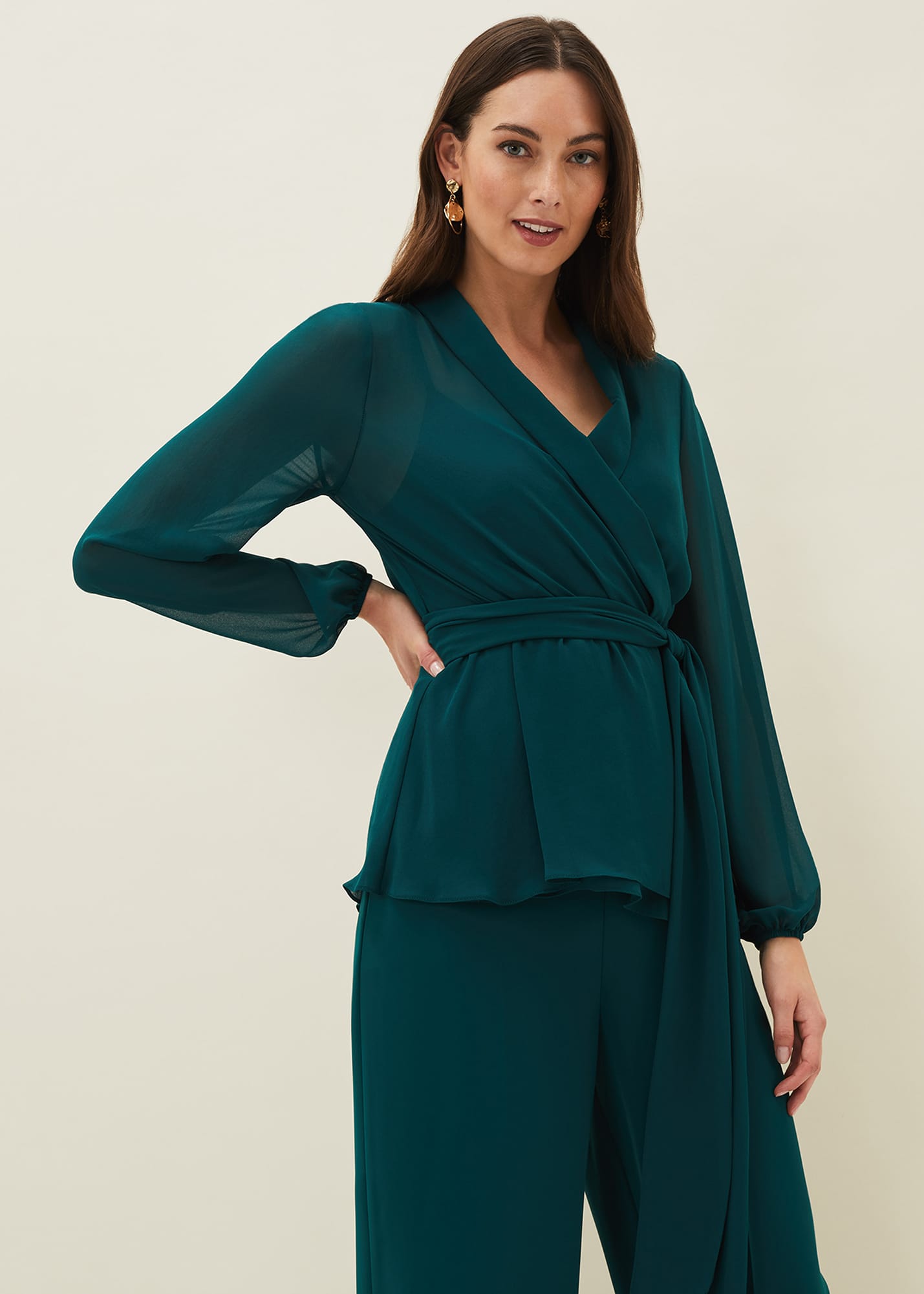 Phase Eight Women Florentine Wrap Co-ord Top
