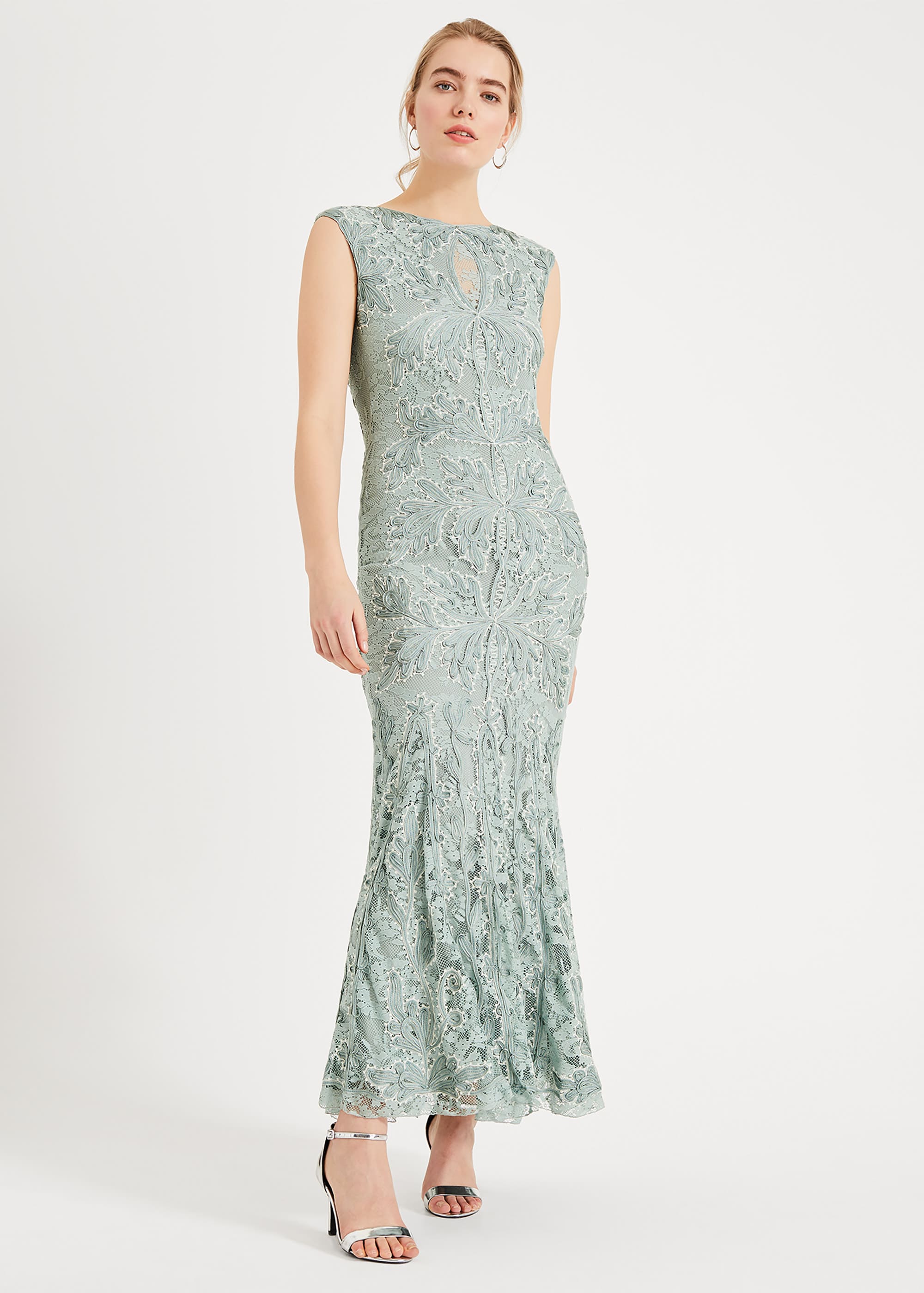 Phase Eight Women Paige Tapework Lace Maxi Dress