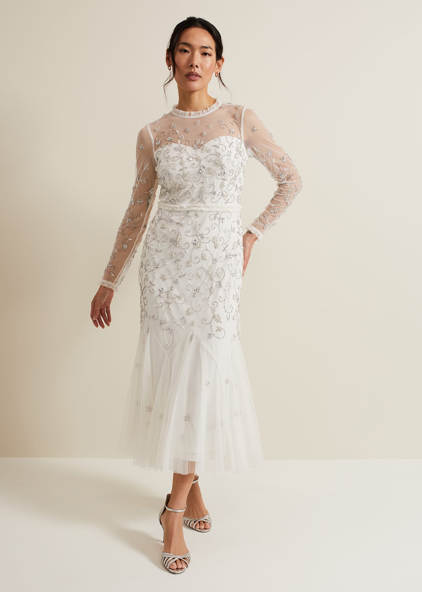 Phase Eight Women Annie Embellished Wedding Dress