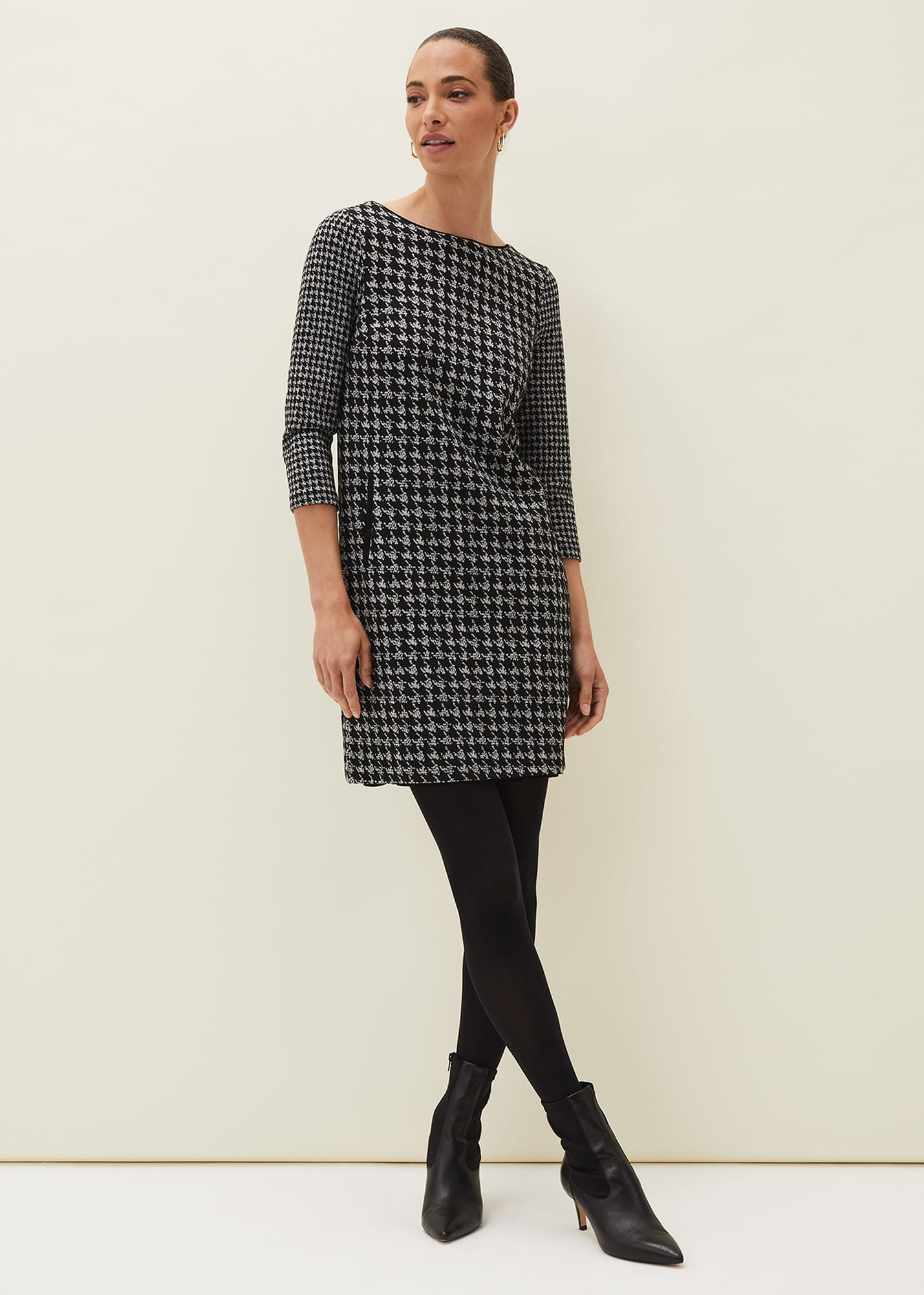 Phase Eight Women Lenia Check Shift Dress
