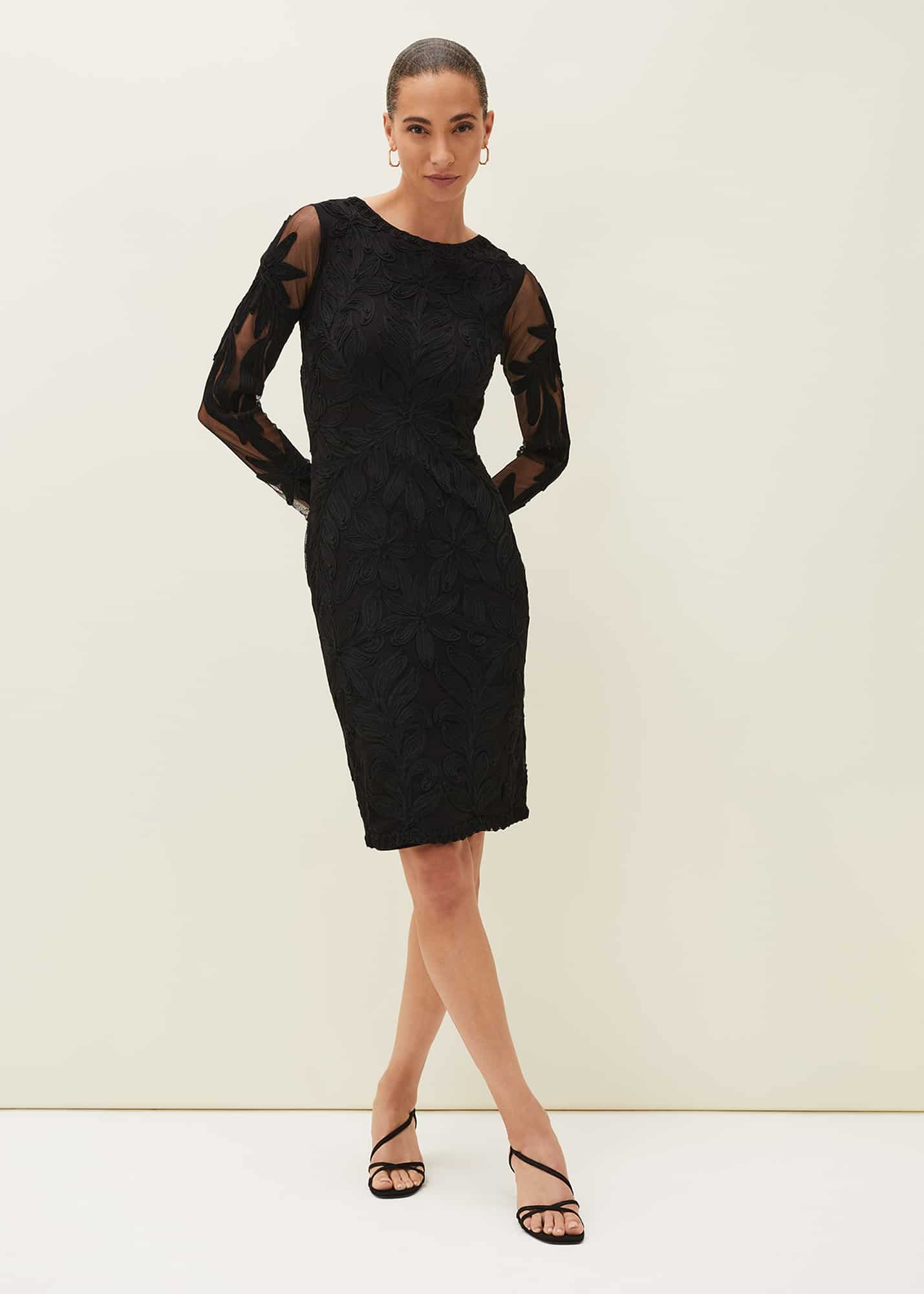 Phase Eight Women's Isobel Tapework Lace Dress