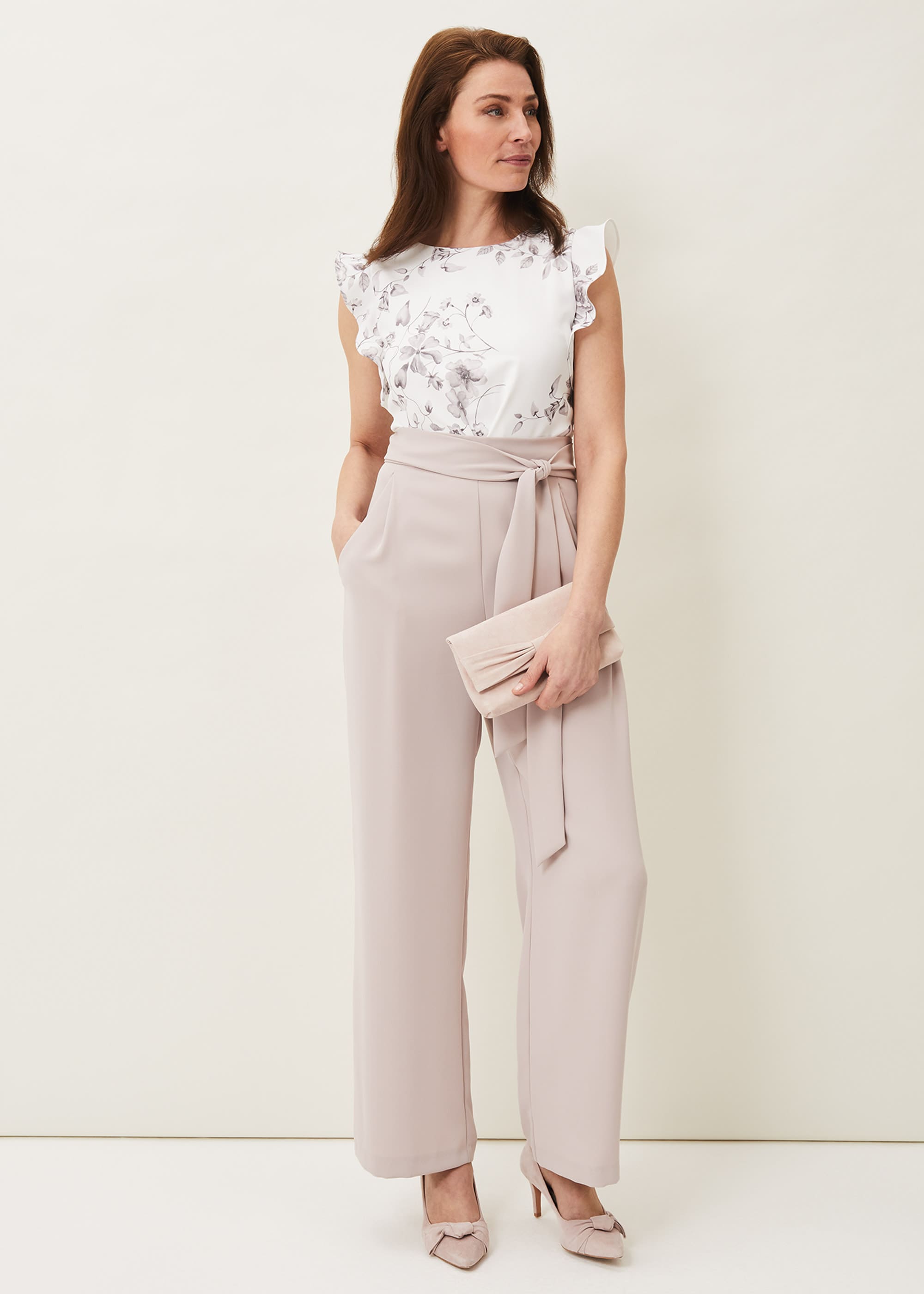 Phase Eight Women's Victoriana Printed Jumpsuit