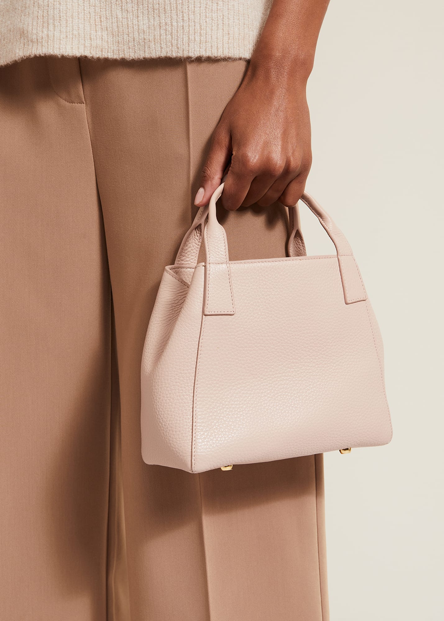 Phase Eight Women's Mini Leather Tote Bag